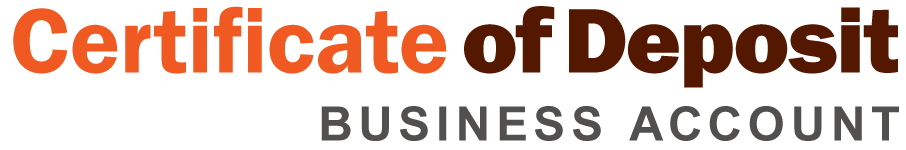 Certificate of Deposit Business Account