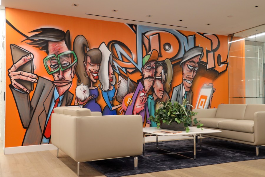 Quontic design wall